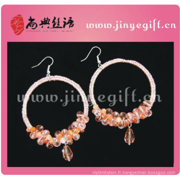 Boucles d&#39;oreilles de fil d&#39;oreille de Dangler de bijoux culturels de ShangDian